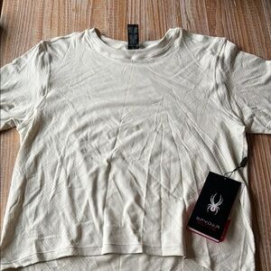 Spyder Women’s Cream Short-Sleeve Top